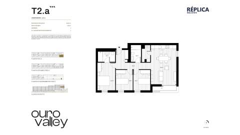 Apartamento T3 com Varanda e Garagem no Ouro Valley