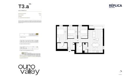 Apartamento T3 com Varanda e Garagem no Ouro Valley