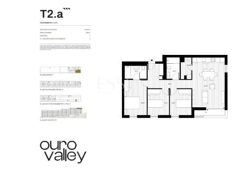 Apartamento T3 com Varanda e Garagem no Ouro Valley