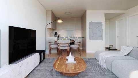 Apartamento T2 com Varanda e Garagem no Ouro Valley