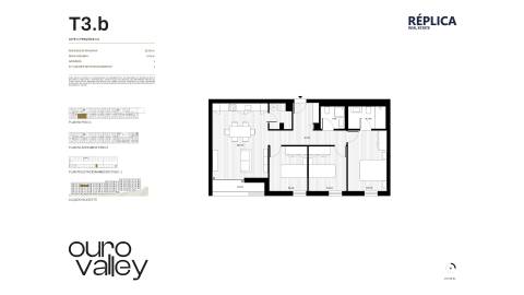 Apartamento T3 com Varanda e Garagem no Ouro Valley