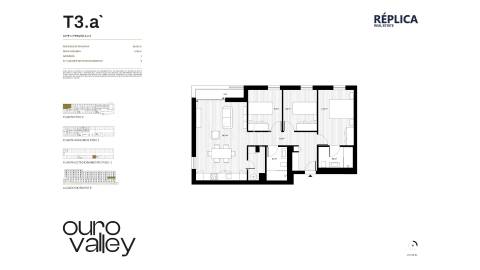 Apartamento T3 com Varanda e Garagem no Ouro Valley