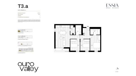 Apartamento T3 com Varanda e Garagem no Ouro Valley