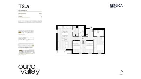 Apartamento T3 com Varanda e Garagem no Ouro Valley