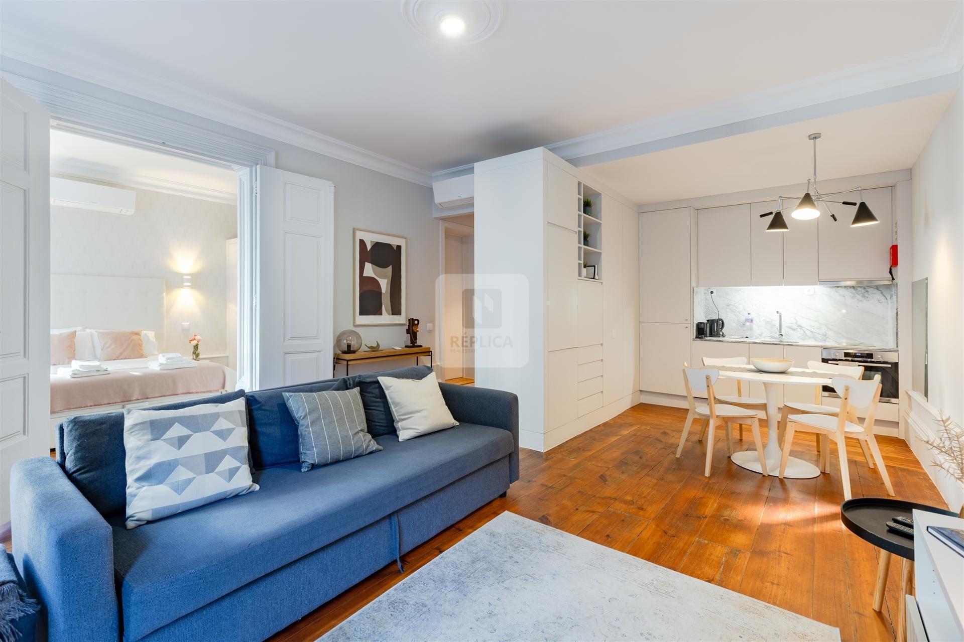 Apartamento T1 Mobilado no Palácio dos Príncipes em Cedofeita