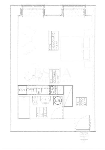 Apartamento T0 Mobilado no Palácio dos Príncipes em Cedofeita