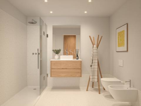 Apartamento T3 com terraço/jardim privativo no Antas Atrium