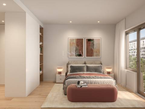 Penthouse T3 Duplex com terraço no Antas Atrium