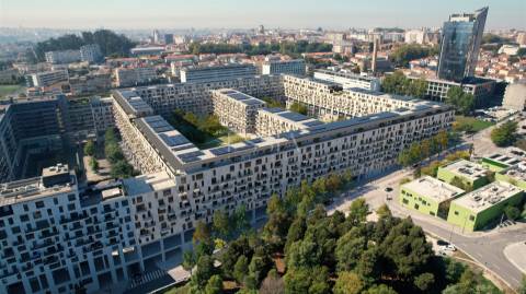 Apartamento T2 com varanda no Antas Atrium