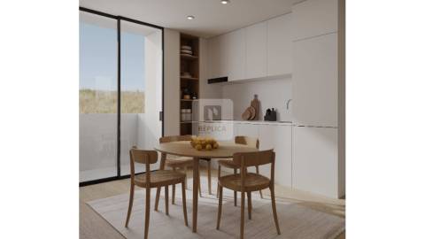 Apartamento T1+1  em Condomínio Fechado na Asprela