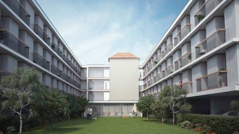 Apartamento T1+1  em Condomínio Fechado na Asprela