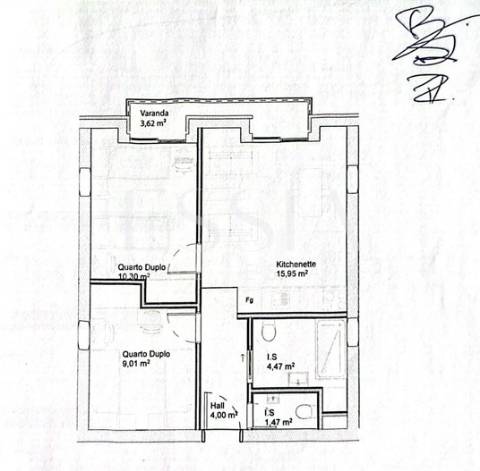 Apartamento T1+1  em Condomínio Fechado na Asprela