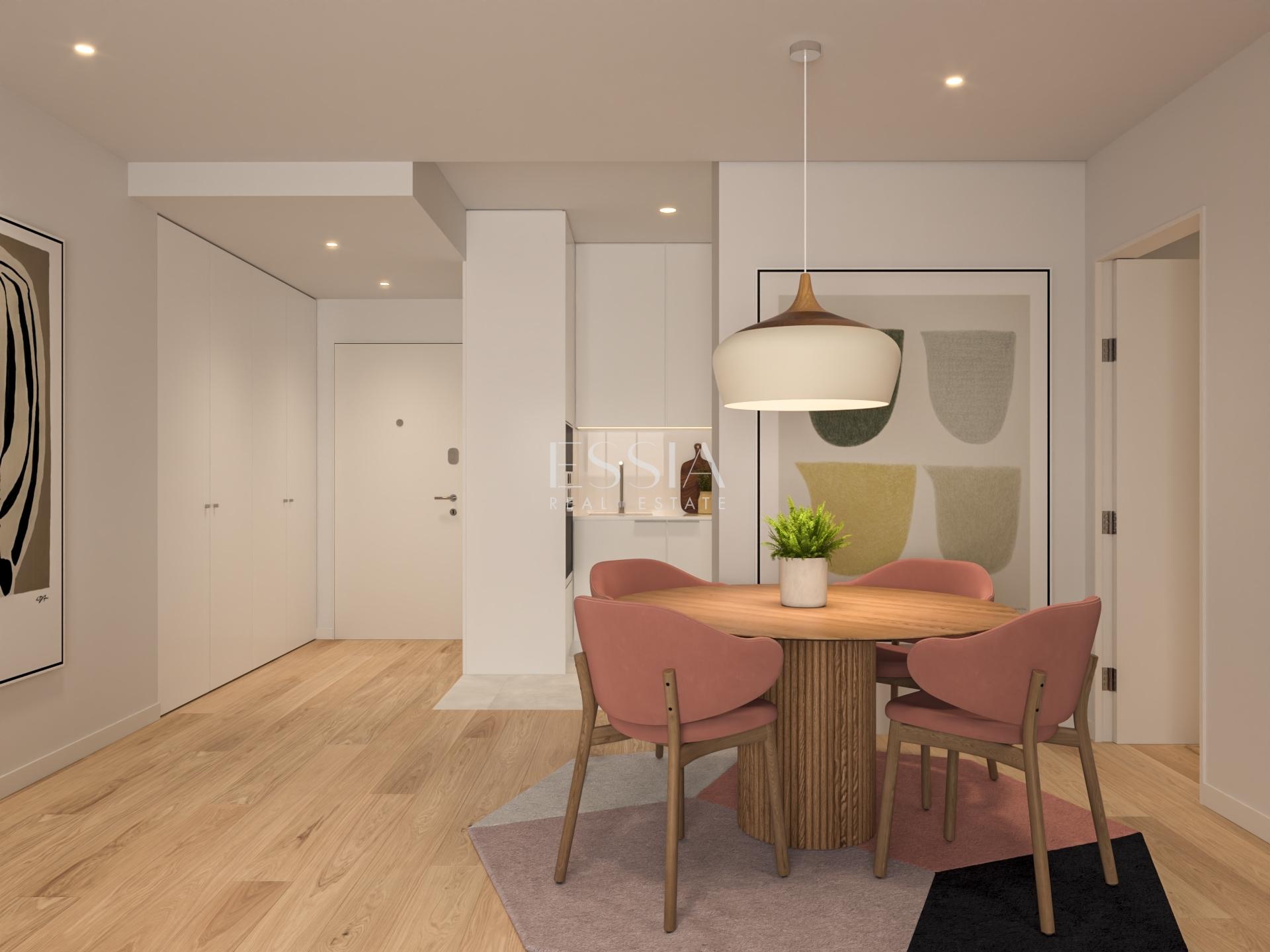 Apartamento T3 com varanda no Antas Atrium