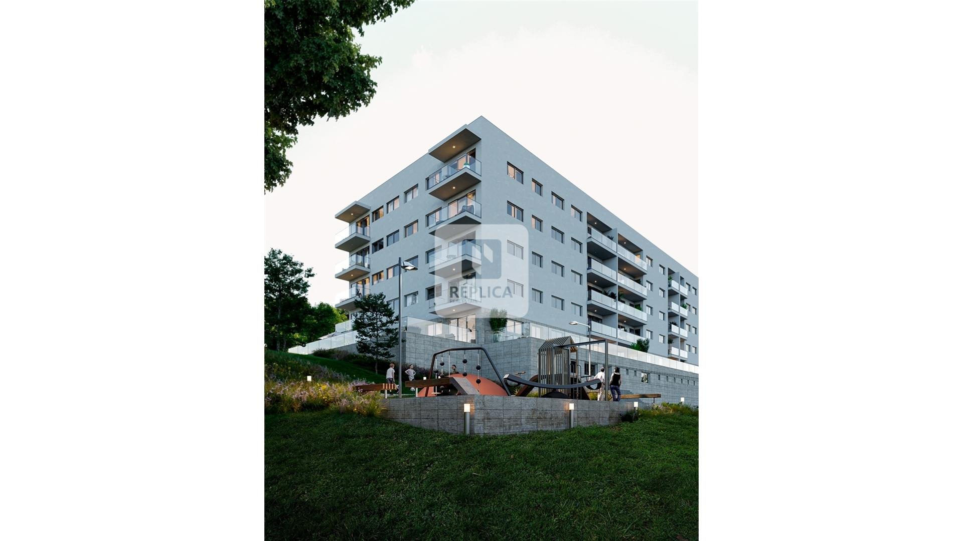 Apartamento T1 com Varanda em Canidelo no Arrábida Green Avenue