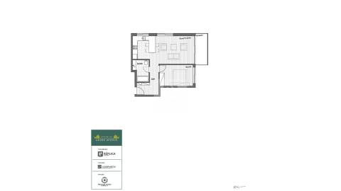 Apartamento T1 com Varanda em Canidelo no Arrábida Green Avenue