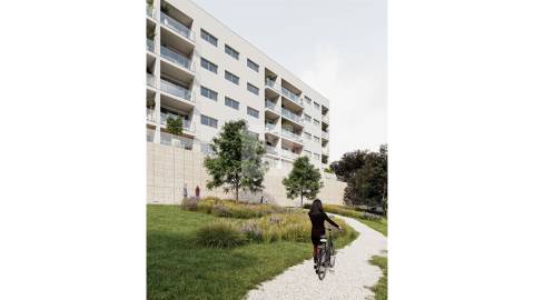 Apartamento T1 com Varanda em Canidelo no Arrábida Green Avenue