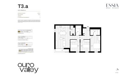 Apartamento T3 com Varanda e Garagem no Ouro Valley