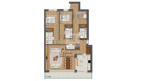 Apartamento T3 no Boavista Garden, na Avenida da Boavista