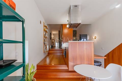 Apartamento T1 com Vista Rio na Alfândega do Porto