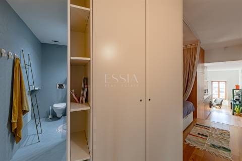 Apartamento T1 com Vista Rio na Alfândega do Porto