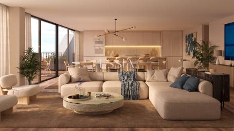 Apartamento T2 com Terraço em Leça da Palmeira