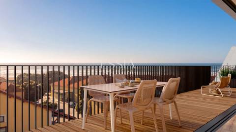 Apartamento T2 com Terraço em Leça da Palmeira