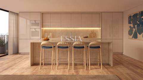 Apartamento T2 com Terraço em Leça da Palmeira