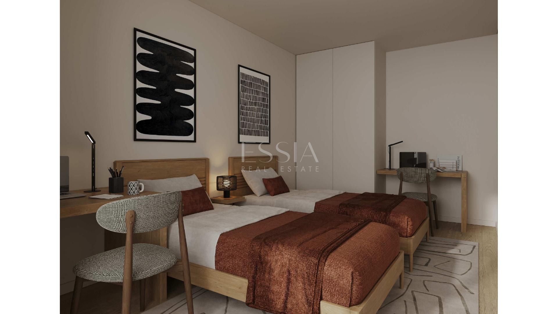 Apartamento T2 em Condomínio Fechado na Asprela