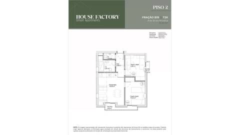 Apartamento T2 em Condomínio Fechado na Asprela