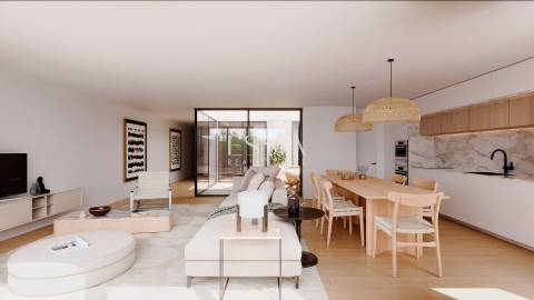 Apartamento T2 com Terraço e Jardim Privativo em Paranhos