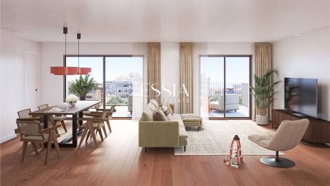 Apartamento T3 com Varandas no Antas Atrium