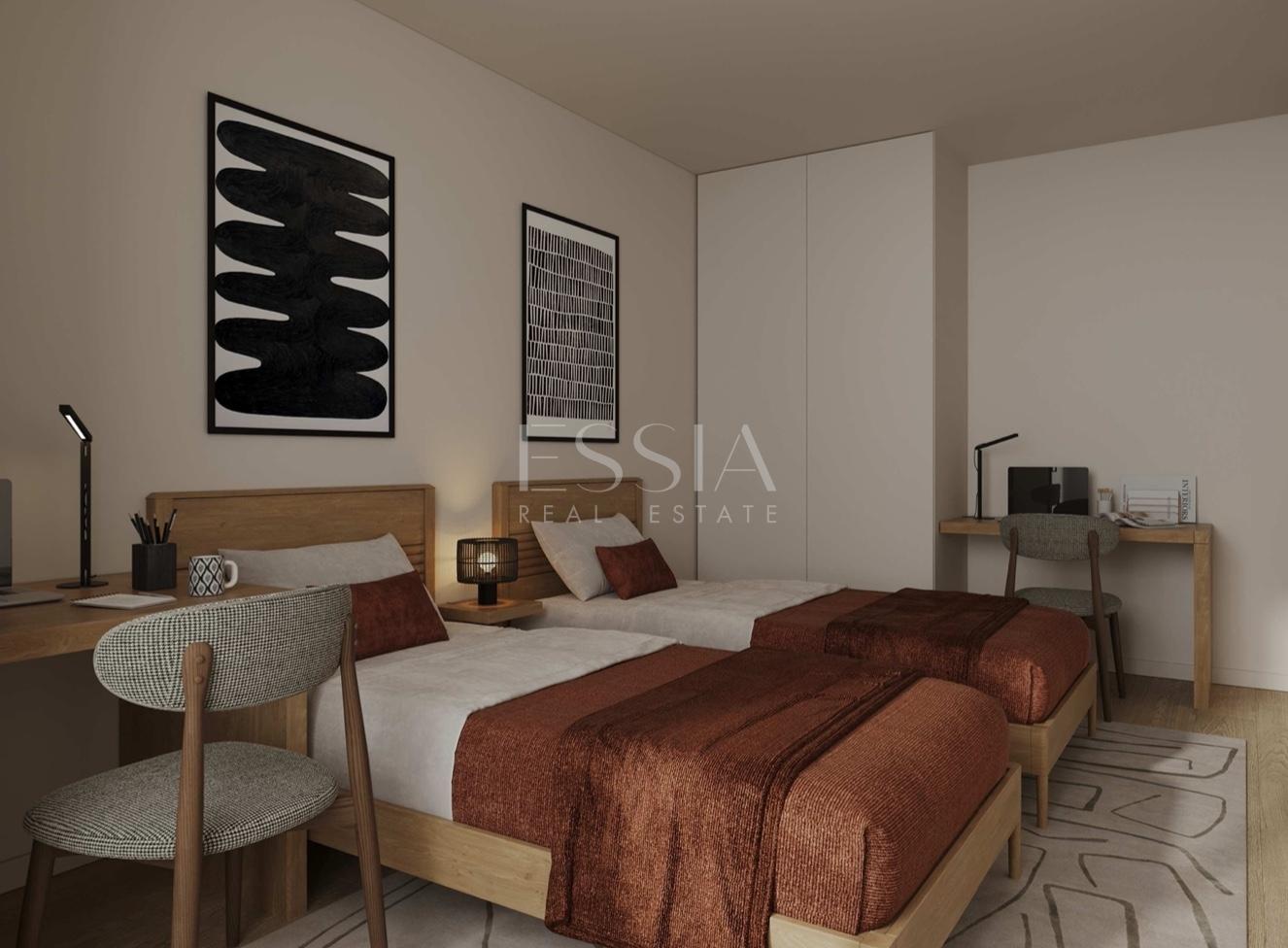 Apartamento T1+1 em Condomínio Fechado na Asprela