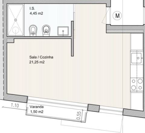 Estúdio/Apartamento TO com Varanda | Centro da Baixa do Porto