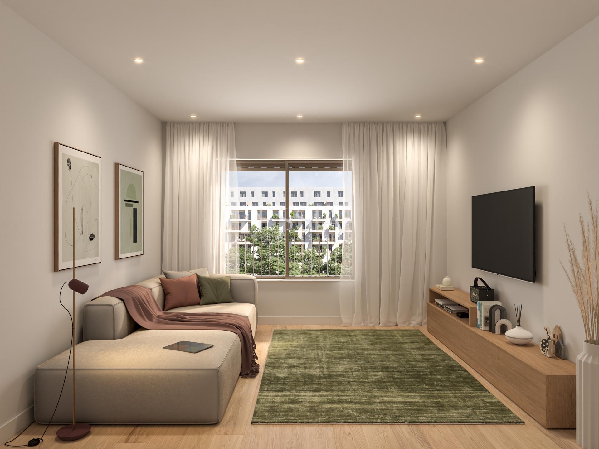 Apartamento T1 com Varanda no Antas Atrium