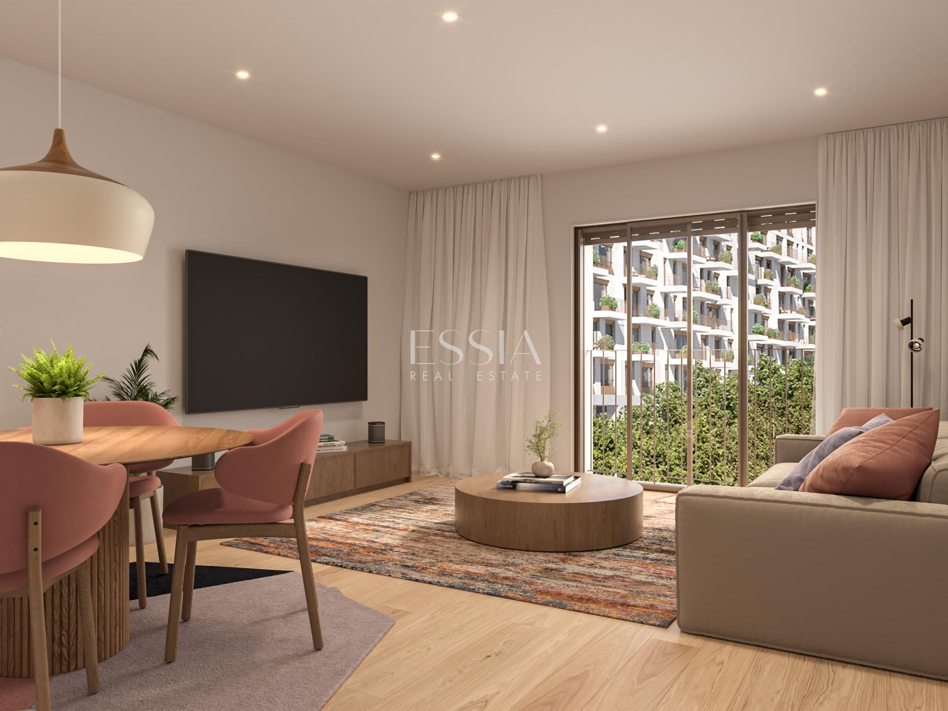 Apartamento T1 com Varanda no Antas Atrium
