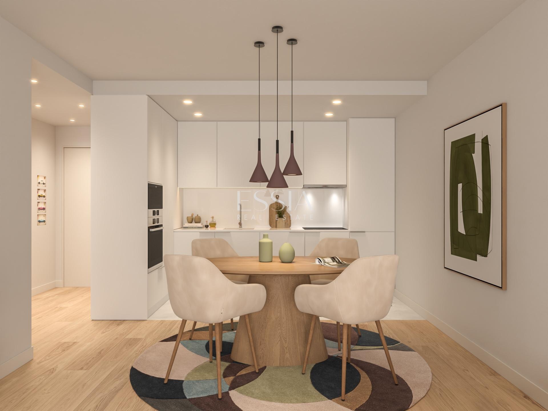Apartamento T1 com Varanda no Antas Atrium