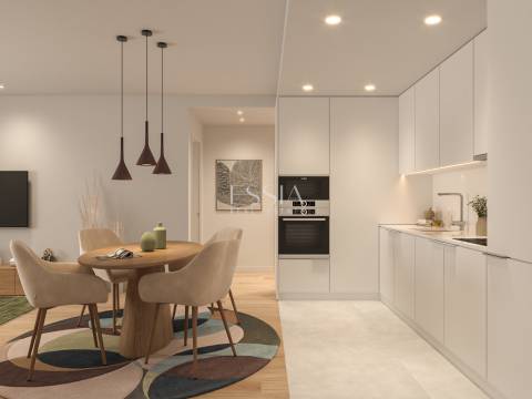 Apartamento T1 com Varanda no Antas Atrium