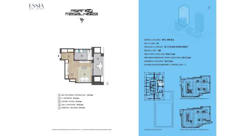 Apartamento T2 com Varanda e Terraço no Fernão Magalhães 127