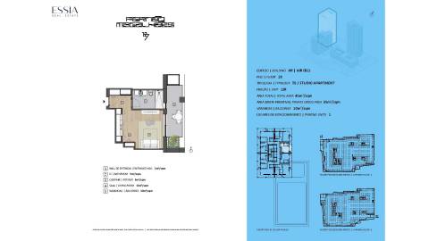 Apartamento T2 com Varanda e Terraço no Fernão Magalhães 127