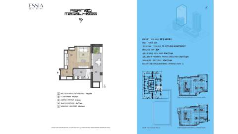 Apartamento T2 com Varanda e Terraço no Fernão Magalhães 127