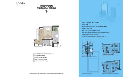 Apartamento T2 com Varanda e Terraço no Fernão Magalhães 127
