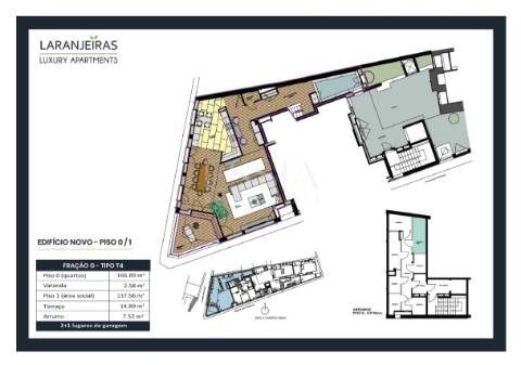 Apartamento T4 DUPLEX Venda em Aldoar, Foz do Douro e Nevogilde,Porto