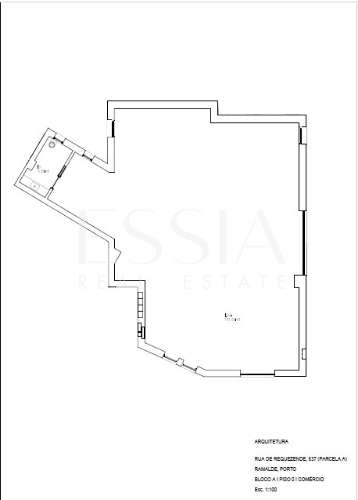 Loja Nova com 188 m2 inserida no empreendimento Senhora do Porto Residence, Porto