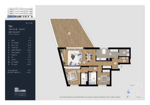 Apartamento T2 com Terraço em Ramalde | Porto