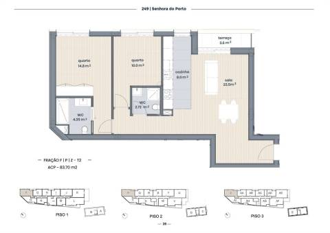 Apartamento T2 Venda em Ramalde,Porto