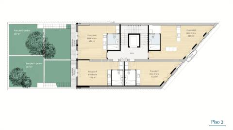 Apartamento T0 com jardim privativo em Paranhos ( licenciado para serviços )