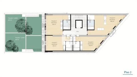 Apartamento T0 com jardim privativo em Paranhos ( licenciado para serviços )