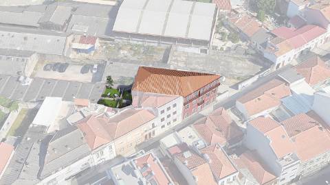 Apartamento T0 com jardim privativo em Paranhos ( licenciado para serviços )