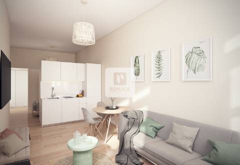 Apartamento T0 com jardim privativo em Paranhos ( licenciado para serviços )