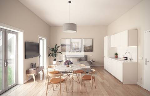 Apartamento Loft com varanda em Paranhos ( licenciado para serviços )